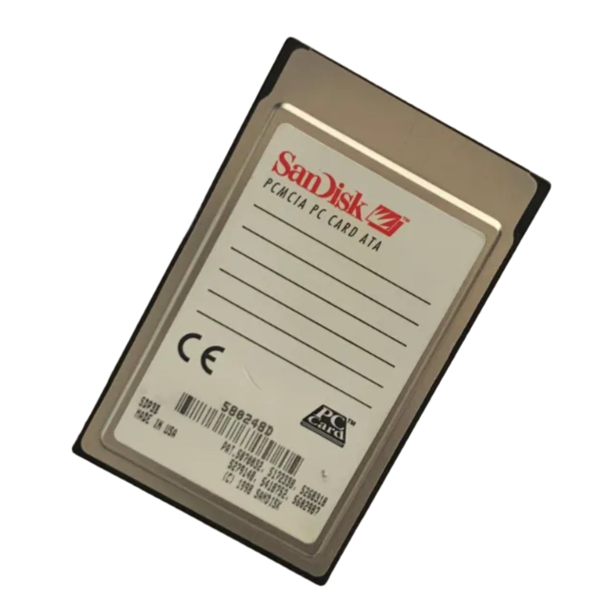 175MB ATA FLASH CARD PCMCIA by SanDisk – Vikant