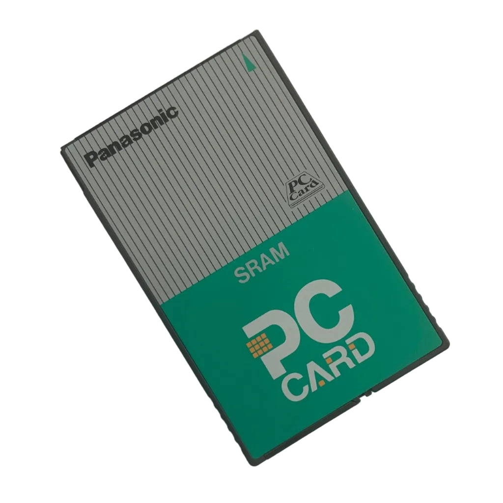 Pcc Memory Card 512KB Panasonic SRAM PCMCIA CARD with Replaceable battery – Vikant