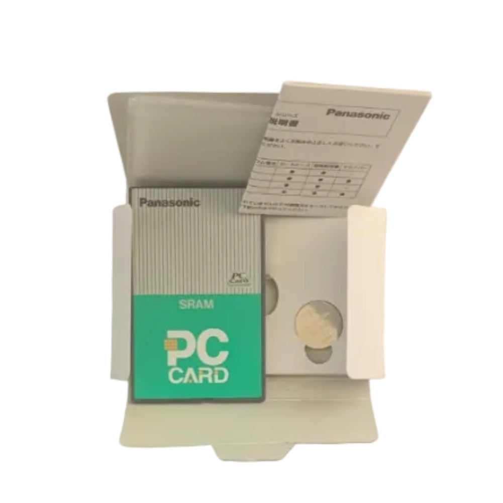 512KB Panasonic SRAM PCMCIA CARD with replaceable battery