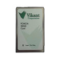 SRAM PCMCIA PC card with Vikant Corporation branding on a white background